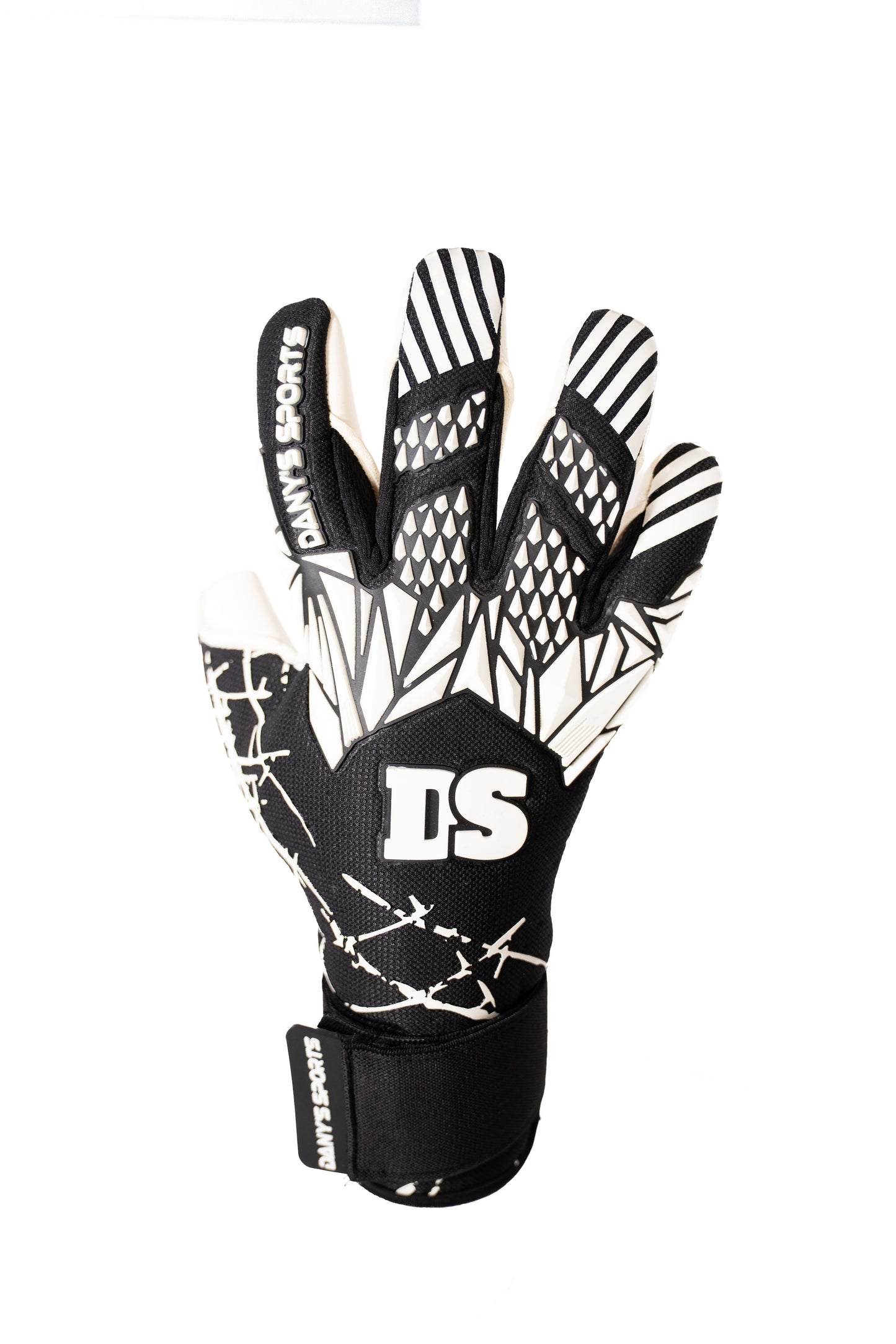 RĘKAWICE BRAMKARSKIE DANY’S SPORTS - BLACK & WHITE
