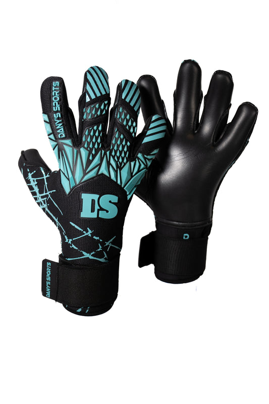 RĘKAWICE BRAMKARSKIE DANY’S SPORTS - BLACK & LAGOON BLUE