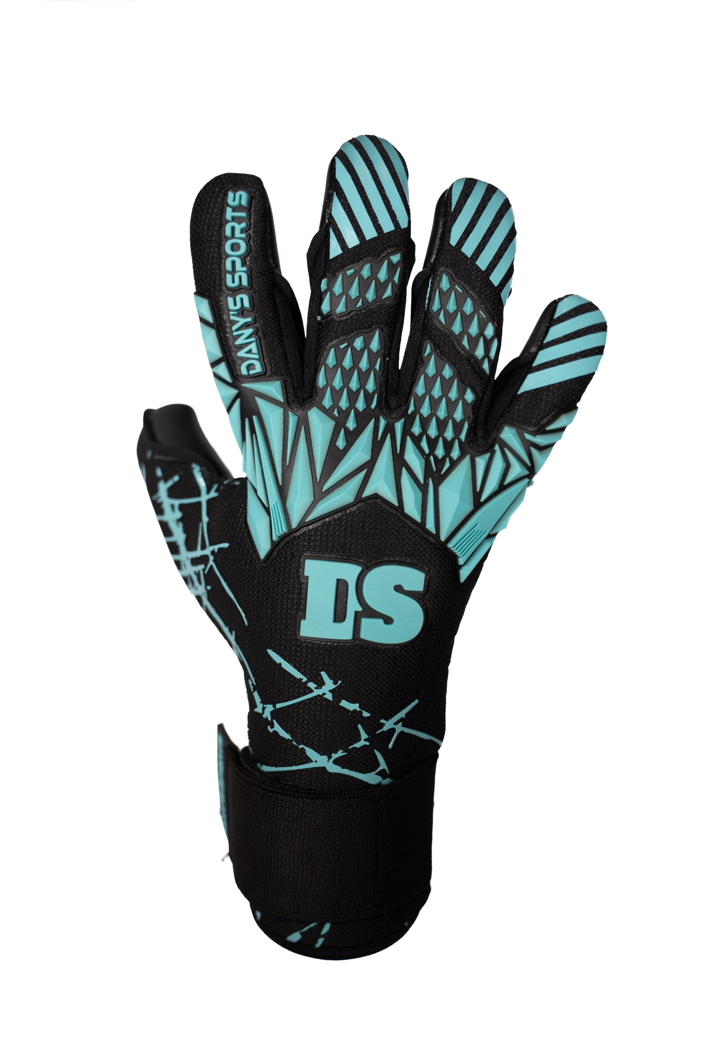 RĘKAWICE BRAMKARSKIE DANY’S SPORTS - BLACK & LAGOON BLUE
