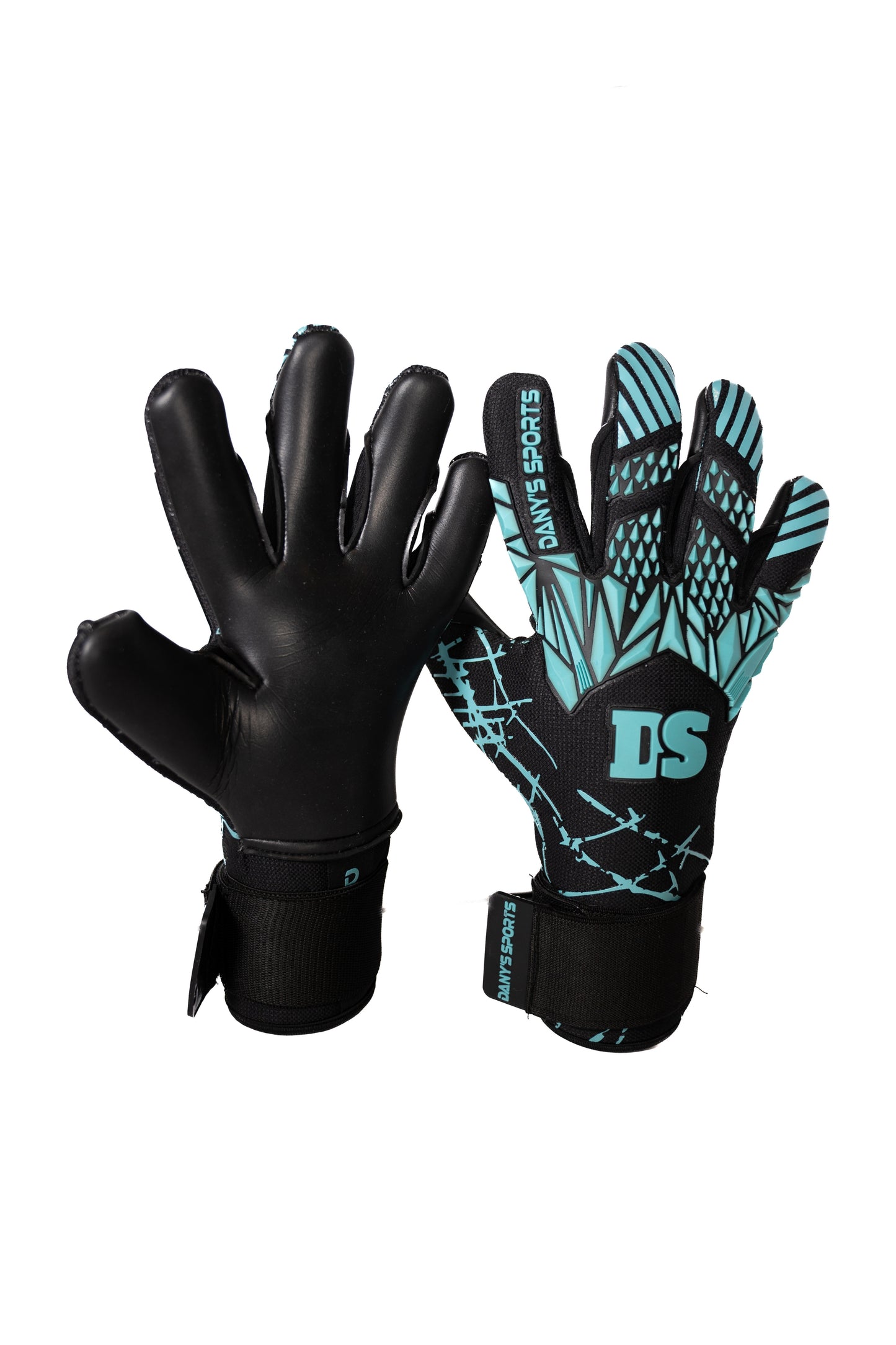 RĘKAWICE BRAMKARSKIE DANY’S SPORTS - BLACK & LAGOON BLUE